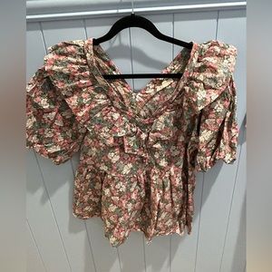 Floral blouse